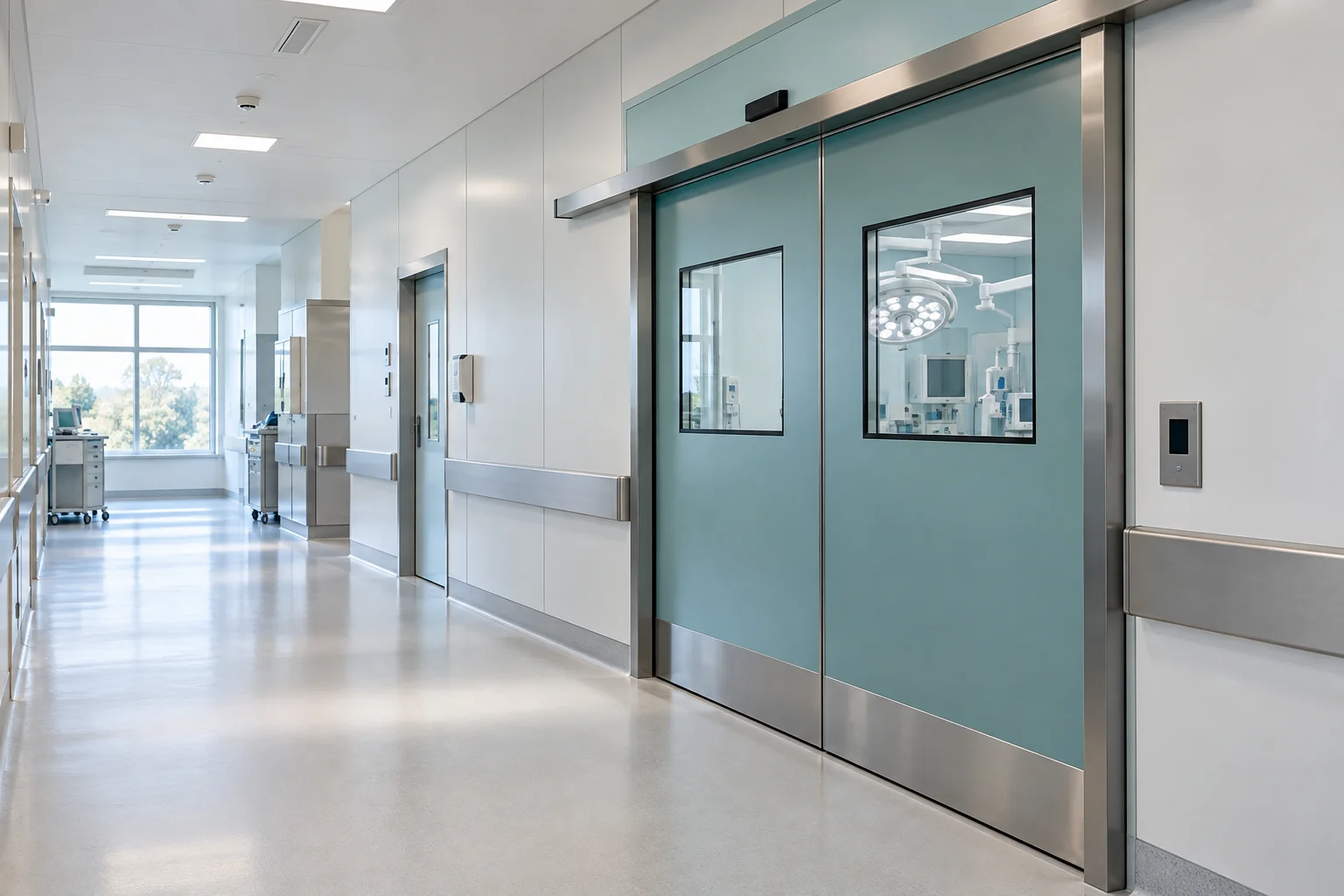 Automatic hospital doors — MedicBen